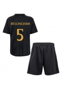 Real Madrid Jude Bellingham #5 Babytruitje 3e tenue Kind 2023-24 Korte Mouw (+ Korte broeken)